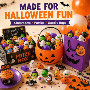 🔥Last Day 50% OFF - 🎃 30PCS Halloween Mochi Squishy Toys - 30pcs