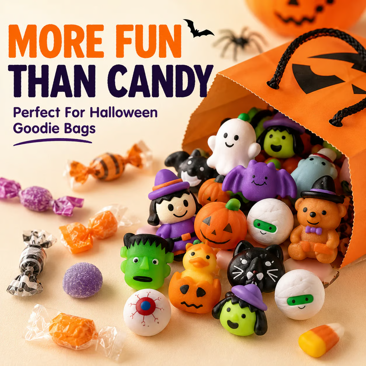 🔥Last Day 50% OFF - 🎃 30PCS Halloween Mochi Squishy Toys - 30pcs