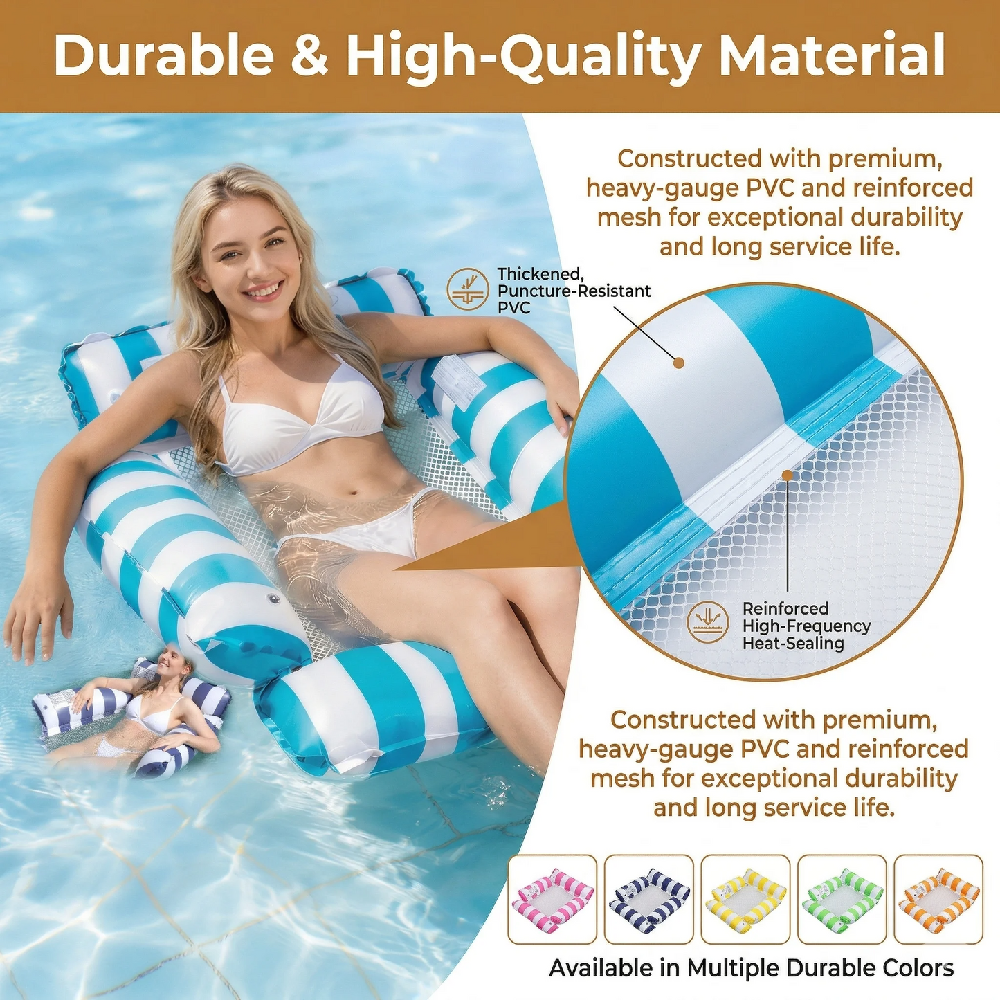 🔥🔥Pool Hammocks & Lounge Chairs