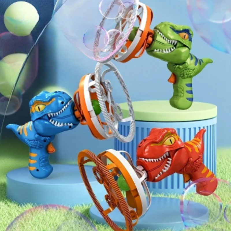 Dinosaur Bubble Blower Bubble Gun Toy for Kids and Toddlers🤩