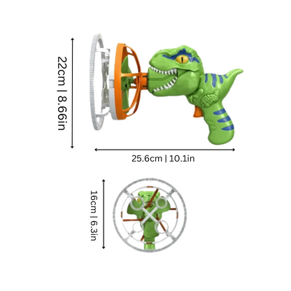 Dinosaur Bubble Blower Bubble Gun Toy for Kids and Toddlers🤩