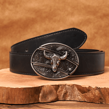 RetroCraft Knife Belt – Classic Leather with Hidden Folding Blade