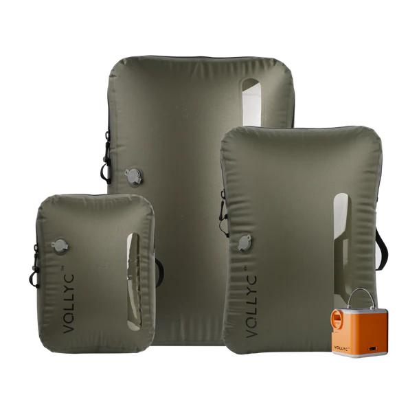 EZY SET BUNDLE - 3 Size Travel Vacuum Pack For Luggage Space Saving